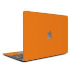 MacBook Air 13インチ スキンシール ケース 新型 M4 M3 M2 M1 2025 2024 2022 2021 wraplus オレンジ