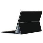 Surface Pro7 / Pro6 / Pro5 / Pro4 клейкая пленка кейс задняя сторона wraplus черный чёрный 