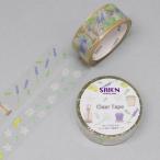  прозрачный лента прозрачный PET SAIEN..kamiiso производство quotient оригинал серии aroma время HR-0006 15mm×3m