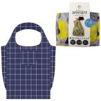 Yahoo! Yahoo!ショッピング(ヤフー ショッピング)折りたたみエコバッグ 買い物バッグ クーリア Q-LiA スマトート 格子柄／ネイビー 59413