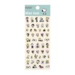  наклейка стикер S&amp;C прозрачный Mini стикер Peanuts Snoopy серебристый жевательная резинка Heart PKS281