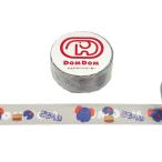 �}�X�L���O�e�[�v DOMDOM �h���h�� �ǂނւ� 15mm�~5m DOM-MST-09 �h���h���n���o�[�K�[  ���a���g��