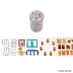 ★爆買★ロールシール 日本出版販売 Komamono クリエイティ部 クリアロールステッカー Nico-Recipe ニコレシピ IP906521