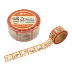 数量限定 マスキングテープ シモジマ ファンシーペーパーシリーズ 限定柄 ストップペイルＢ 18mmx7m 昭和 レトロ