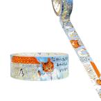  маскировочная лента наклейка .sinji Kato Shinzi Katoh сказка. драгоценнный камень isop прекрасное платье .. маскировочная лента 15mm×3m кошка . птица ..ks-dt-10196