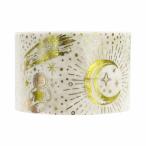 マスキングテープ シール堂 シンジカトウ Shinzi Katoh きらぴかマスキングテープ 星アカリ 銀河 ks-dt-40019 27mm×3m