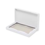  коробка Deluxe белый одноцветный коробка S-3F глубокий носовой платок 10 листов входит 