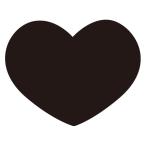 [ ограниченное количество ] вытащенный type карта HEIKOsimojima однотонная ткань карта Heart черный 30 листов входит 