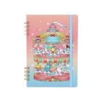 *. покупка * Note Sunstar канцелярские принадлежности COJI COJI Coji-Coji × Sanrio W кольцо Note B6 S2643685ki Kirara мой mero черный mi рукоятка gyo Don .... pekru