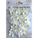  цветок холм цветок детали бумага "умный" s цветок maru she жемчуг petaru белый цветок диаметр 20mm 20 листов входит 