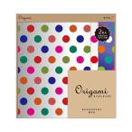 Yahoo! Yahoo!ショッピング(ヤフー ショッピング)midori ミドリ Origami オリガミオリガミ メタリック マルチドット柄 15cm角 10枚入り