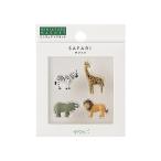  Mini магнит зеленый midori миниатюра магнит 4 штук Safari рисунок B 43422006 магнит 