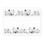  письмо Gakken стойка полный образец на конверт Family Moomin горизонтальный 4 листов M/M CD02807
