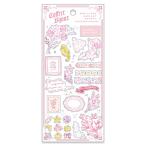 シートシール マインドウェイブ MIND WAVE コフレビジューステッカー ピンク 82454 透明シール ホログラム箔