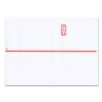 のし紙 赤棒 半紙判 100枚