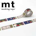 マスキングテープ mt カモ井加工紙 クリスマス 2025 クリスマスチケット MTCMAS166 24mm×5m 箔押し