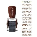. ..siyachi - ta вращение украшение штамп mini Mini сейчас день. настроение NRD-15A6 29525 вращение штамп дизайн штамп 