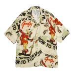 ポータークラシック Porter Classic ディズニービンテージポスターPCアロハコレクションアロハシャツ グーフィー1 DISNEY V/P PC ALOHA COLLECTION ALOHA SHIRT