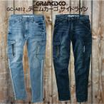  брюки-карго GC-A812 стрейч Denim боковой линия входить S~5L подшивка бесплатный 