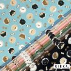 ショッピングローン Peepポメラニアン 国産オックス/ブロード/シーチング/ダブルガーゼ/ローン/11号帆布 RIEKA