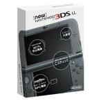 [ новый товар ]3DSLL корпус New Nintendo 3DS LL металлик черный 
