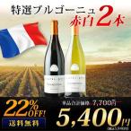 ワイン ワインセット 特選ブルゴーニュ赤白2本セット 送料無料 赤1本&白1本「3/25更新」