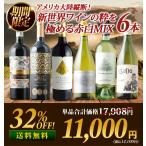 ワインセット 送料無料 アメリカ大陸縦断！新世界ワインの粋を極める赤白6本セット（赤ワイン3・白ワイン3）【ワイン ギフト ソムリエ厳選】