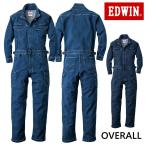 ショッピング辰 ツナギ服 EDWIN エドウイン エドウィン ストレッチ カジュアル デニム 長袖 つなぎ服 31-81008 ツナギ オールシーズン yt31-81008 山田辰