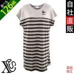 ワンピース リアル刺繍 プレゼント 4.1oz オリジナル 刺繍 半袖 Ｔシャツワンピ ミニ丈 チュニック Ｔシャツワンピース ワンポイント ロゴ