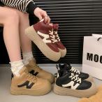 厚底スニーカー レディース カジュアルシューズ ウォーキングシューズ 美脚 軽量 シューズ 厚底5cm ヒールアップ 美脚 身長アップ 可愛い