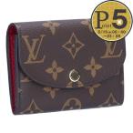 ルイヴィトン LOUIS VUITTON 折財布 ミニ財布 ポルトモネ・ロザリ モノグラム M41939 フューシャ