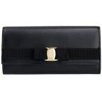 フェラガモ 長財布 【NEW VARA:ニューヴァラ】 22E008 734541 0055 ブラック(0010/NERO) FERRAGAMO