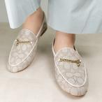 コーチ COACH レディース シューズ 靴 ローファー ハンナ シグネニチャージャガードローファー CC888 E4V SOTNE/CHALK