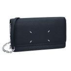 ショッピングマルジェラ 【並行輸入品】 メゾンマルジェラ MAISON MARGIELA チェーンウォレット ショルダーバッグ 4ステッチ SA3UI0008 P4455 ブラック(T8013 BLACK)