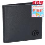 【お取り寄せ】 【並行輸入品】 グッチ GUCCI 折財布 小銭入れ付き 【MEN’S GG MARMONT】 428725 1T56F 1000 ブラック
