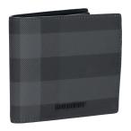 【並行輸入品】 バーバリー BURBERRY 折財布 二つ折り 小銭入れあり 8100529 A12 CHARCOAL