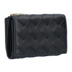 【並行輸入品】 ボッテガヴェネタ BOTTEGA VENETA 折財布 三つ折財布 イントレチャート 690568 V3UH2 8425 BLACK