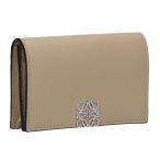 【お取り寄せ】 ロエベ LOEWE カードケース 名刺入れ アナグラム ビジネスカードホルダー C821M97X08 2150 ARENA/SAND