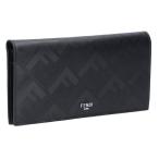 【お取り寄せ】 フェンディ FENDI メンズ 長財布 7M0355 AJF4 F19KP NERO+FRAGOLA+P ブラック