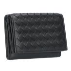 【並行輸入品】 ボッテガヴェネタ BOTTEGA VENETA 折財布 三つ折財布 イントレチャート 515385 V3UN2 1295 BLACK