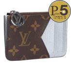 ショッピングヴィトン 【並行輸入品】 ルイヴィトン LOUIS VUITTON カードケース コインケース モノグラム M26655 ポルト カルト・ロミー シルバー