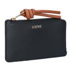 【お取り寄せ】 【並行輸入品】 ロエベ LOEWE コインケース カードケース フラグメントケース ノット コイン カードホルダー CEM1Z40X02 7812 BLACK/SQUIRREL