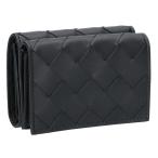 ショッピングボッテガ 【並行輸入品】 ボッテガヴェネタ BOTTEGA VENETA 折財布 3つ折り財布 コンパクトウォレット イントレチャート タイニー 751145-V3US1 8803 BLACK