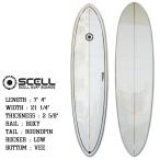 【期間限定SALE】SCELLセル サーフィン サーフボード ファンボード 7