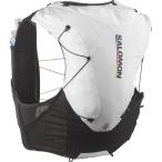 サロモン SALOMON LC2483700 ADV SKIN 12 RACE FLAG カラーBLACK / WHITE ソフトフラスク付き ランニングバッグ ランニングベストマラソン トレラン