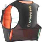 サロモン SALOMON LC2710300 SENSE PRO 6 LIMITED COURTNEY EDITION カラーBLACK/Nasturtium/Dynasty Green ソフトフラスク付き ランニングバッグ