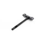 DIO ZX AF18 AF25 AF28 AF27 AF34 AF35 вынос руля три кроме того, CNC aluminium 27mm titanium серебряный стальной 
