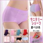 【レビューを書いてゆうメール送料無料】生理用品 サニタリーショーツ １枚 選べる7色 /快適インナー ショーツ ポケット付 カイロ 防水布 フリーサイズ 下着 7色