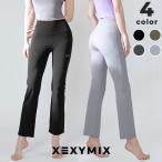 ショッピングブーツカット XEXYMIX ゼクシィミックス ゼクシーミックス ブーツカット パンツ レギンス スパッツ タイツ ヨガパンツ ヨガウェア cpxp9168f