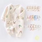 ロンパース 綿100% ベビー服 女の子 男の子 カバーオール キッズ 長袖 秋冬 防寒 暖かい 子供服 新生児 赤ちゃん おしゃれ 可愛い 部屋着 パジャマ 出産お祝い